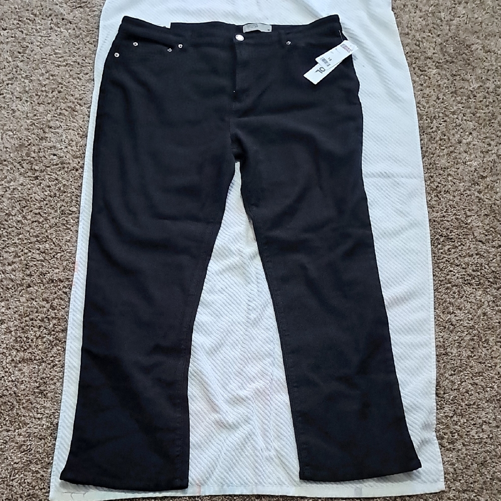 32 Degrees Black Sweatpant Jeans.